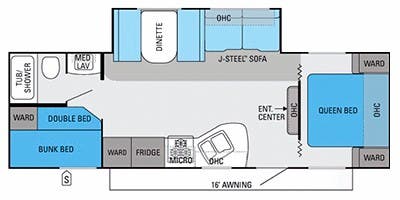 Used 2012 Jayco JAY FLIGHT 267 BHS