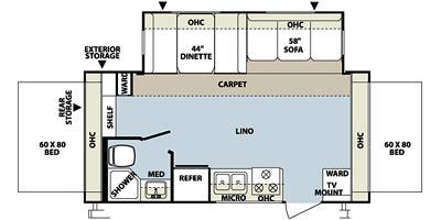 USED 2013 Forest River ROCKWOOD ROO 21SS