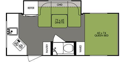 USED 2015 Forest River R-POD 179