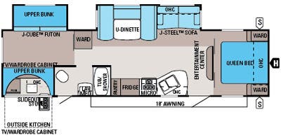 Used 2015 Jayco JAY FLIGHT 32 BHDS