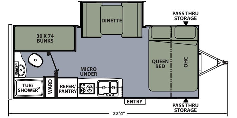 USED 2015 Coachmen Apex Nano 193BHS