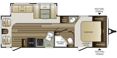 USED 2016 Keystone COUGAR 25 RLS