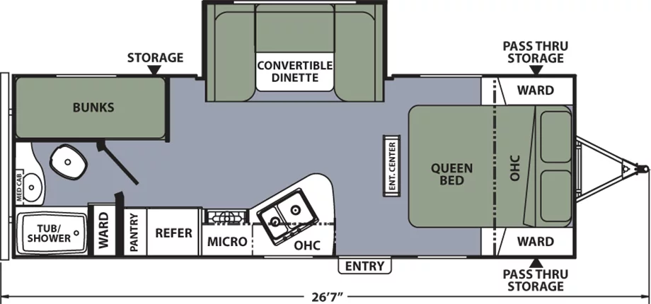 USED 2016 Coachmen APEX ULTRA LITE 235BHS