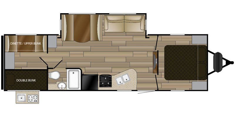 Used 2018 Cruiser Rv MPG 2800QB