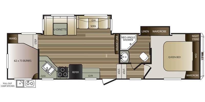 USED 2017 Keystone Cougar 284RDB