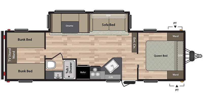Used 2018 Keystone SUMMERLAND 2980BH
