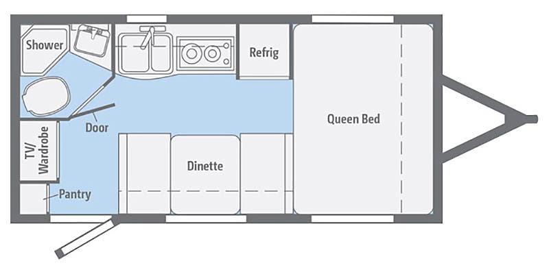 USED 2018 Winnebago MICRO MINNIE 1706 FB