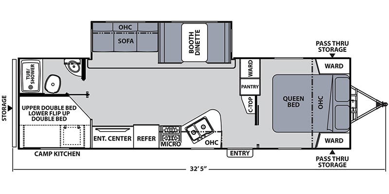 USED 2019 Coachmen APEX 287BHS