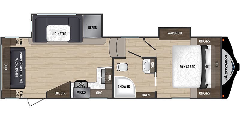 Used 2018 Dutchmen ASTORIA 2513RLF