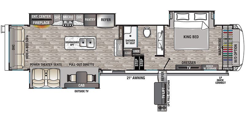 USED 2020 Forest River Cedar 38EL