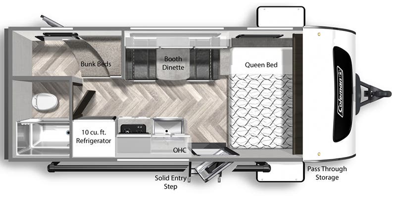 New 2024 Keystone COLEMAN RUBICON 1628 BH