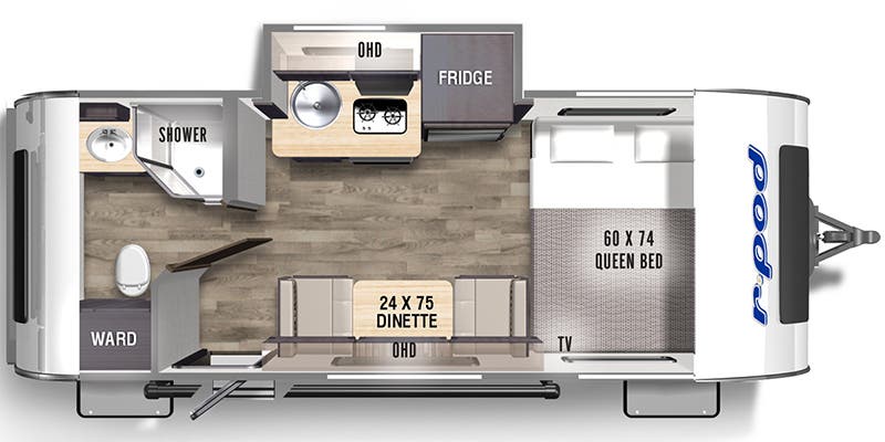 Used 2023 Forest River R-POD 180