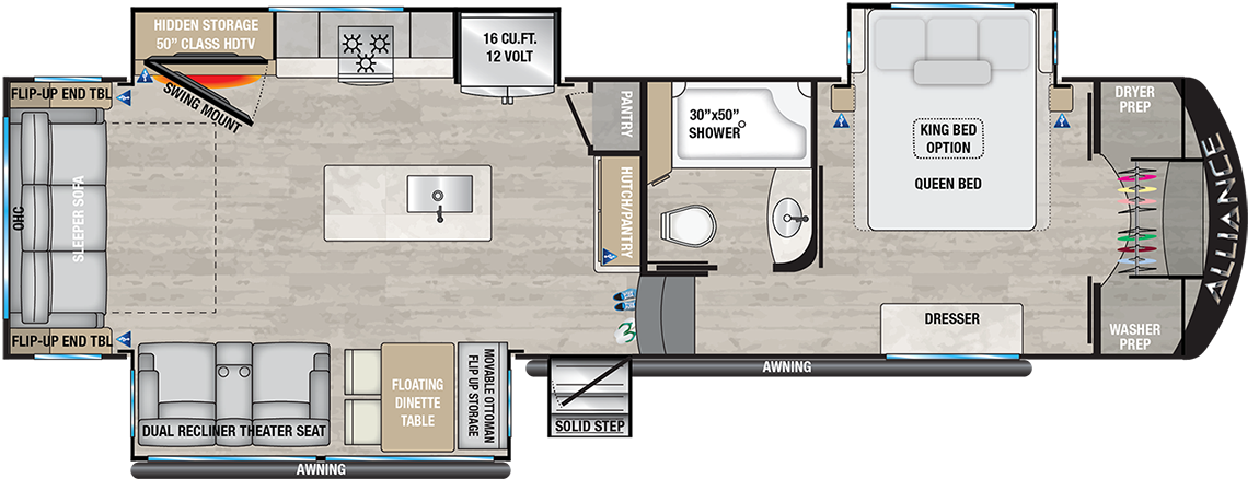 USED 2022 Alliance RV Avenue 32rls