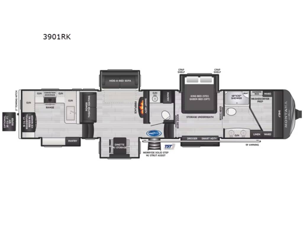 NEW 2024 Keystone MONTANA 3901 RK