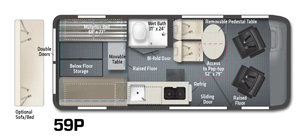 New 2025 Winnebago SOLIS 59 P