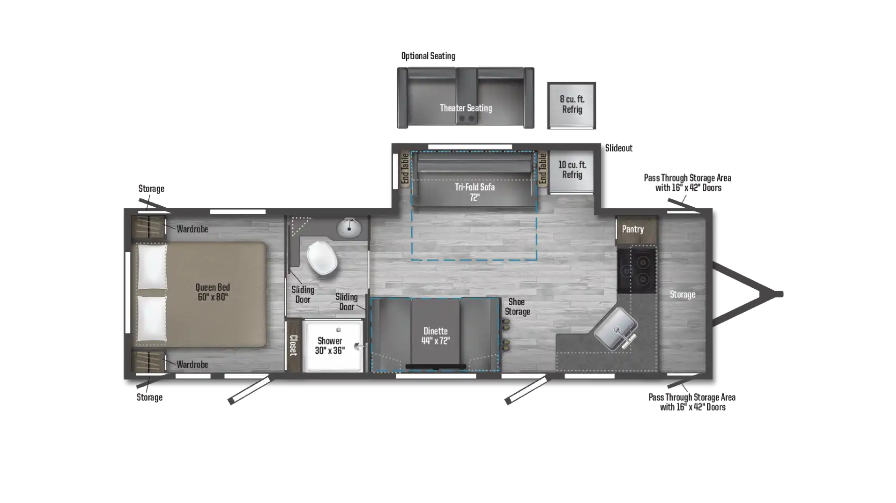 NEW 2023 Winnebago MINNIE 2832 FK