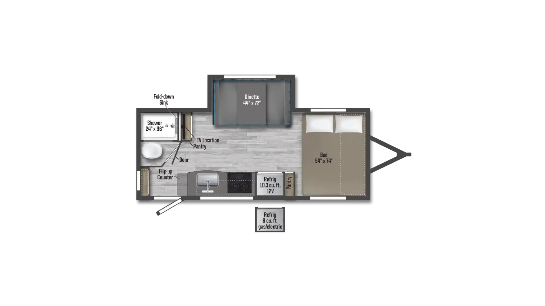 NEW 2024 Winnebago MICRO MINNIE 1821 FBS