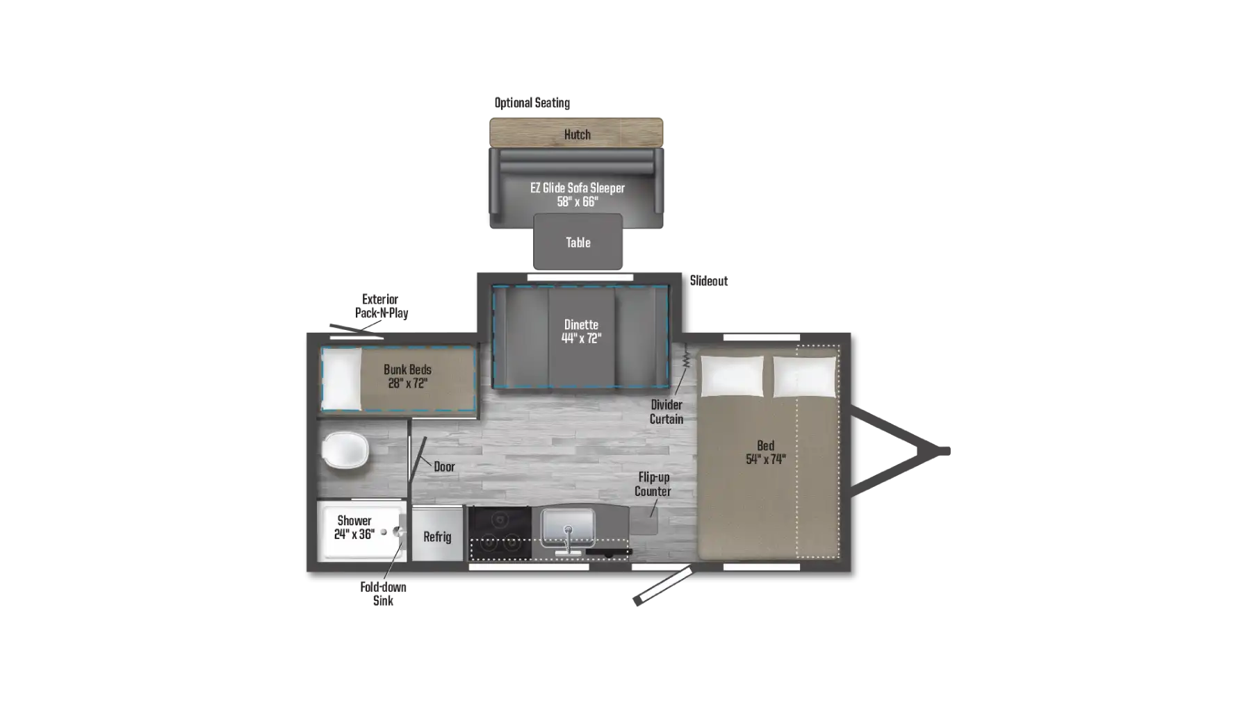 NEW 2024 Winnebago MICRO MINNIE 2100 BH