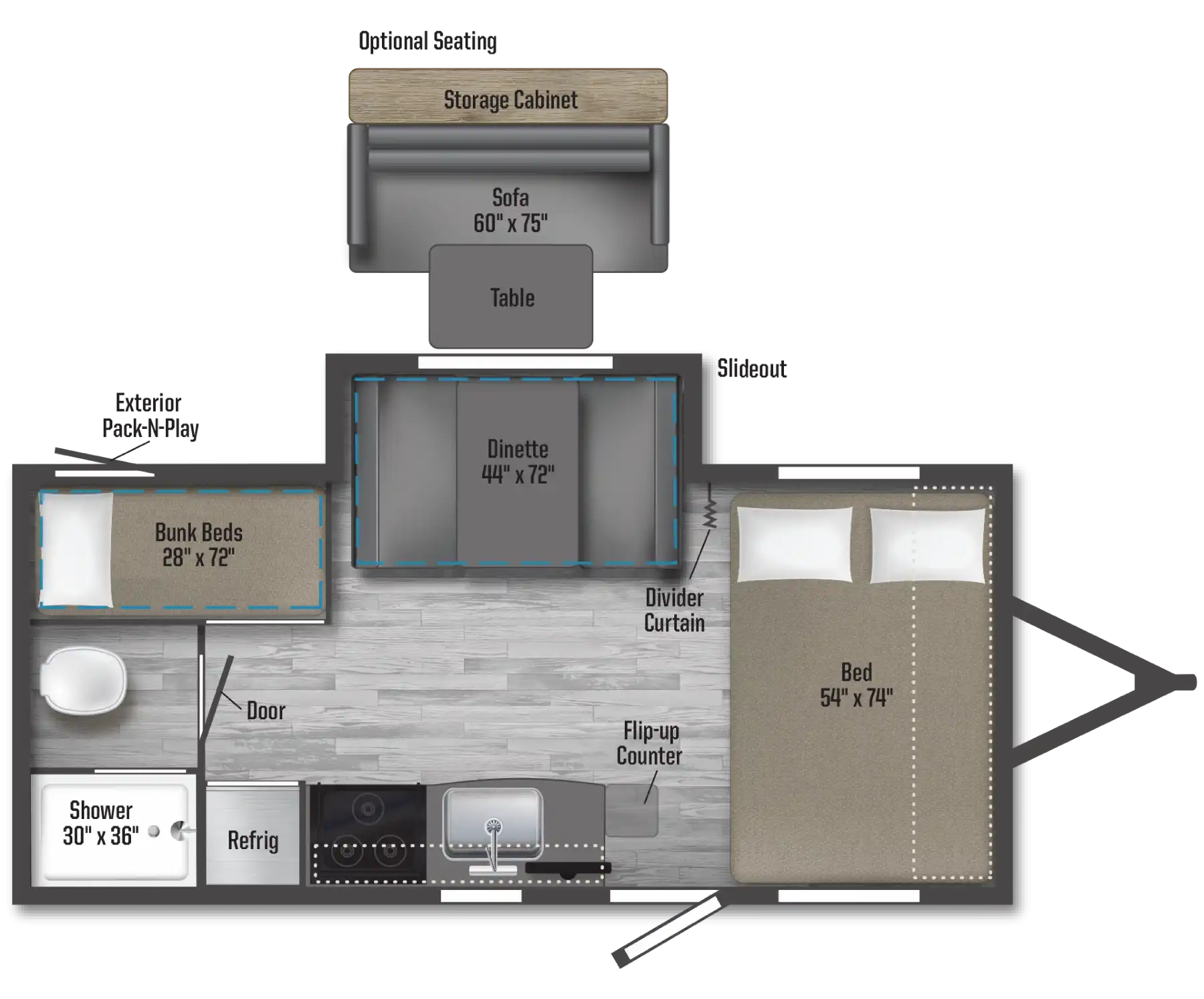 NEW 2023 Winnebago MICRO MINNIE 2100 BH