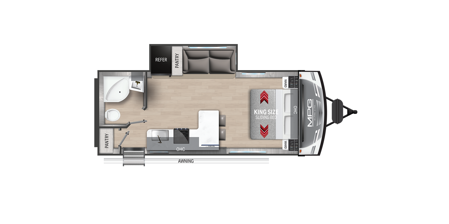 New 2025 Cruiser Rv MPG 2110 RB