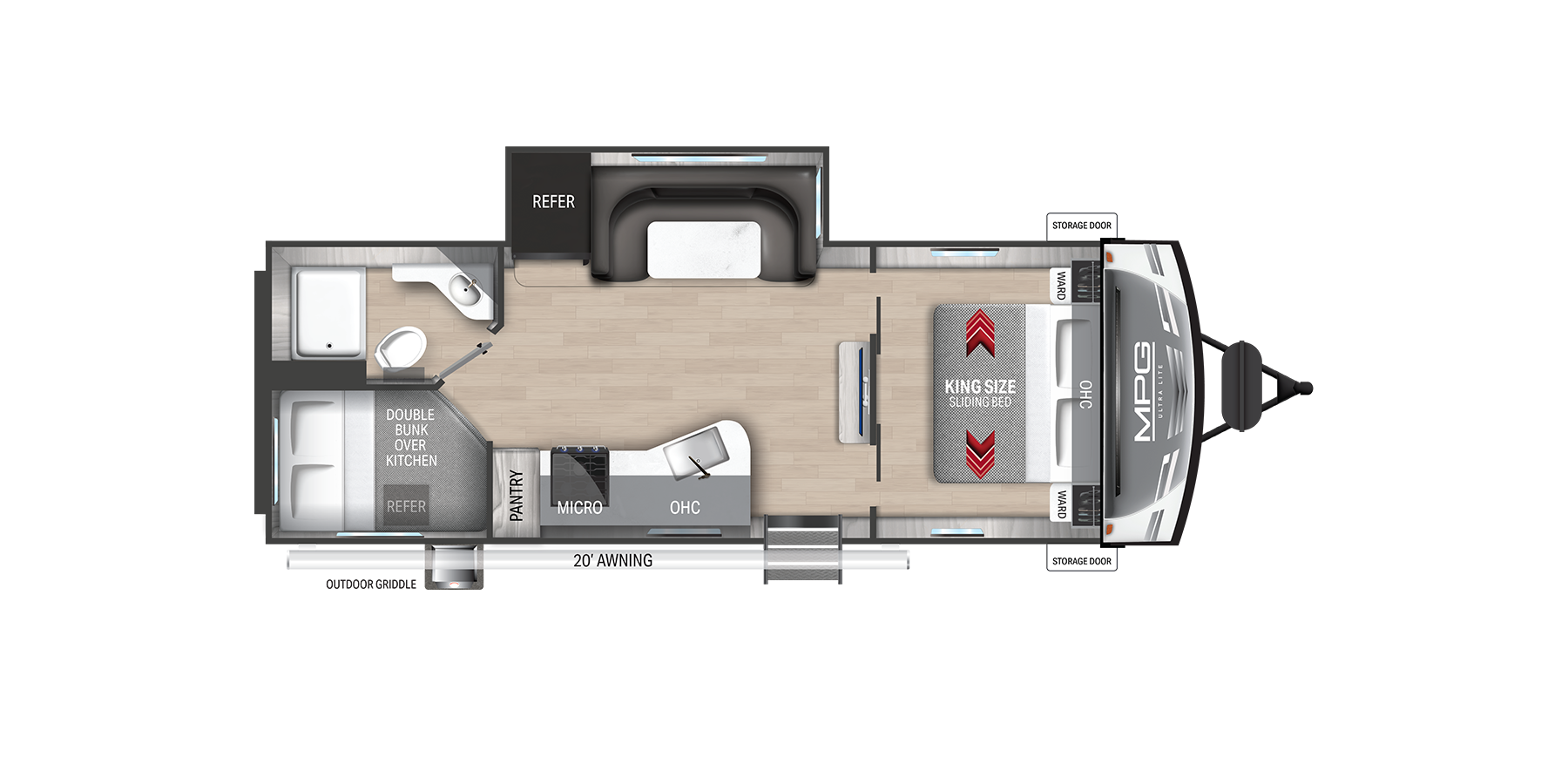 New 2025 Cruiser Rv MPG 2520 BH