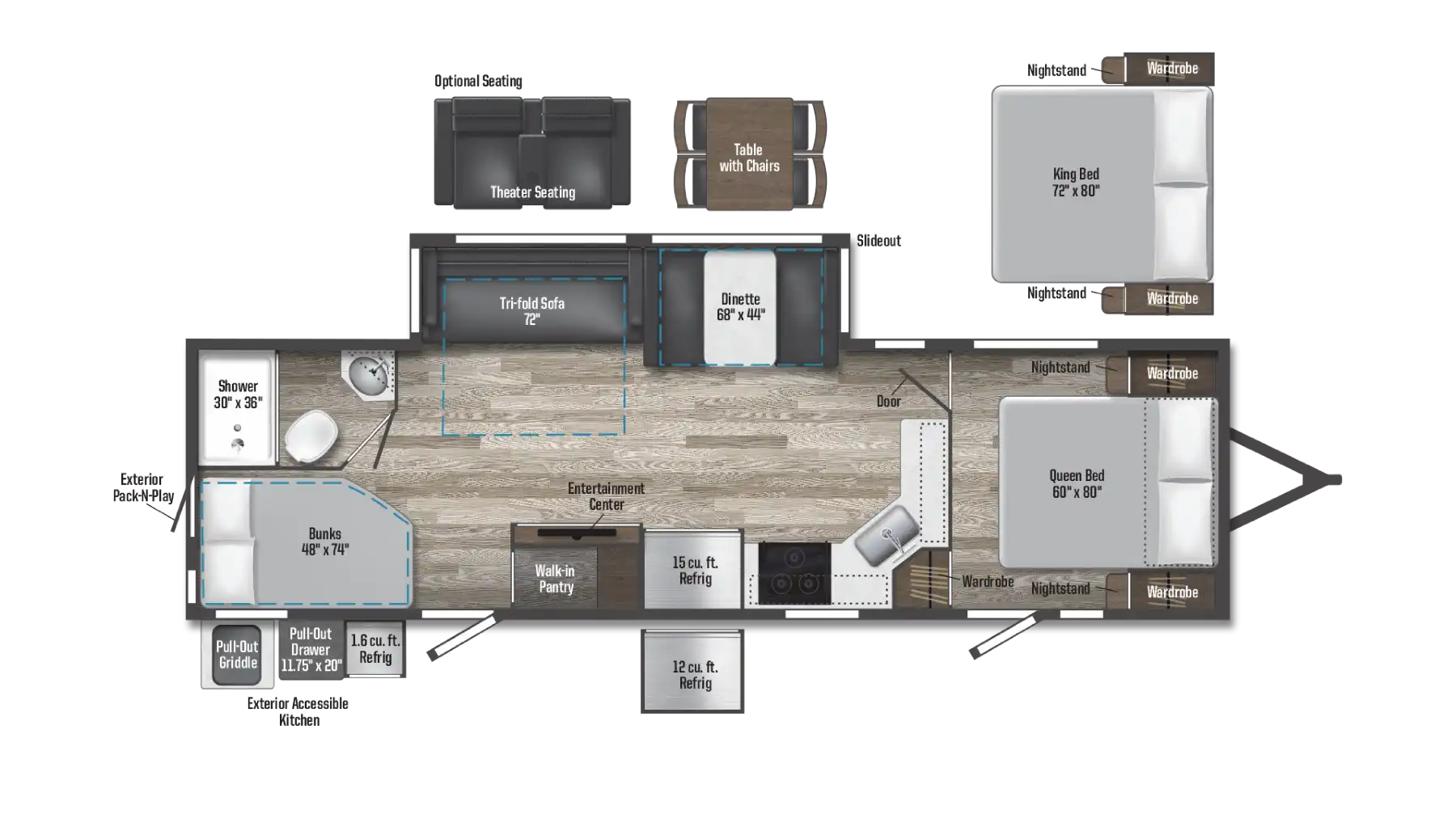 NEW 2022 WINNEBAGO VOYAGE 3033 BH
