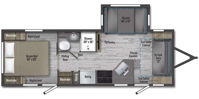 NEW 2023 Winnebago MINNIE 2500 FL