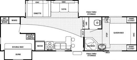 USED 2006 Forest River CHEROKEE 285BT