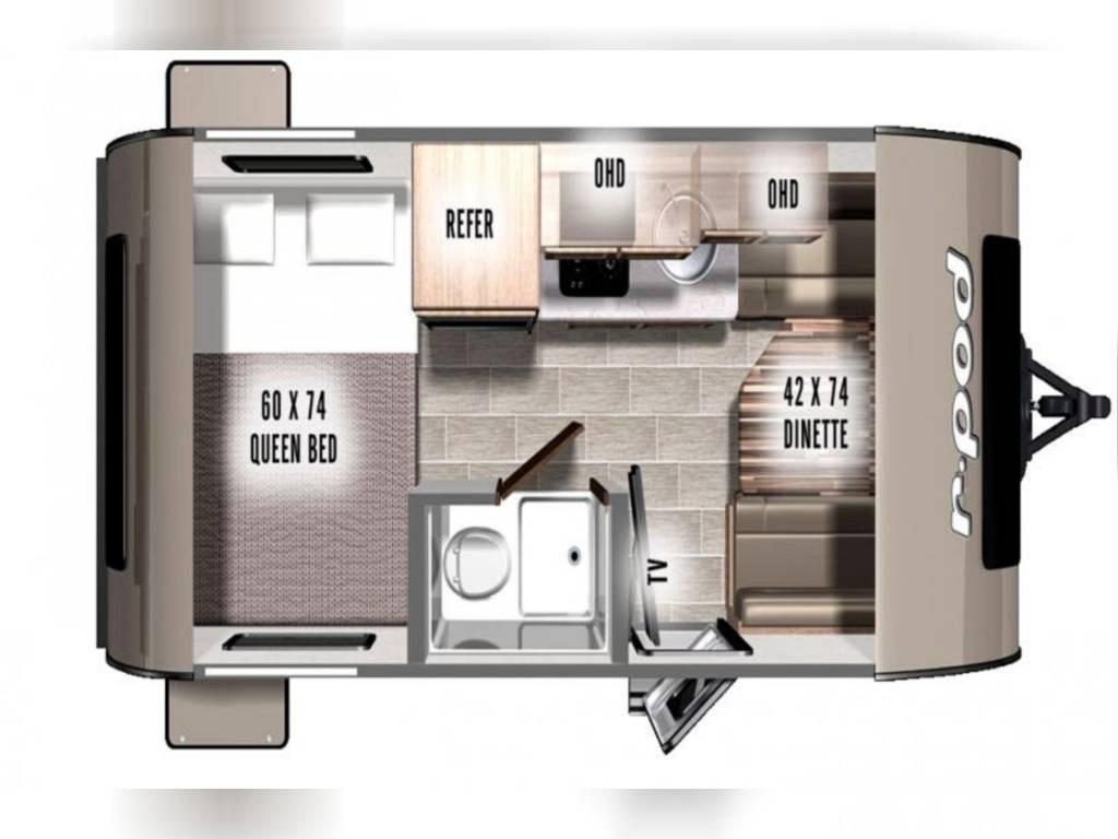 NEW 2022 FOREST RIVER R-POD 171