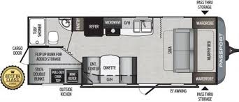 NEW 2022 KEYSTONE PASSPORT 219 BH