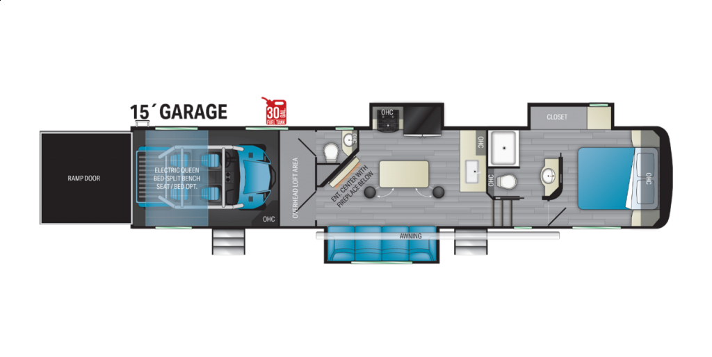 NEW 2022 HEARTLAND ROAD WARRIOR 3965 RW
