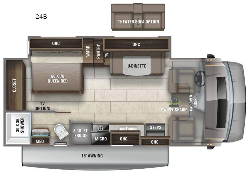 NEW 2023 ENTEGRA ODYSSEY 24 B