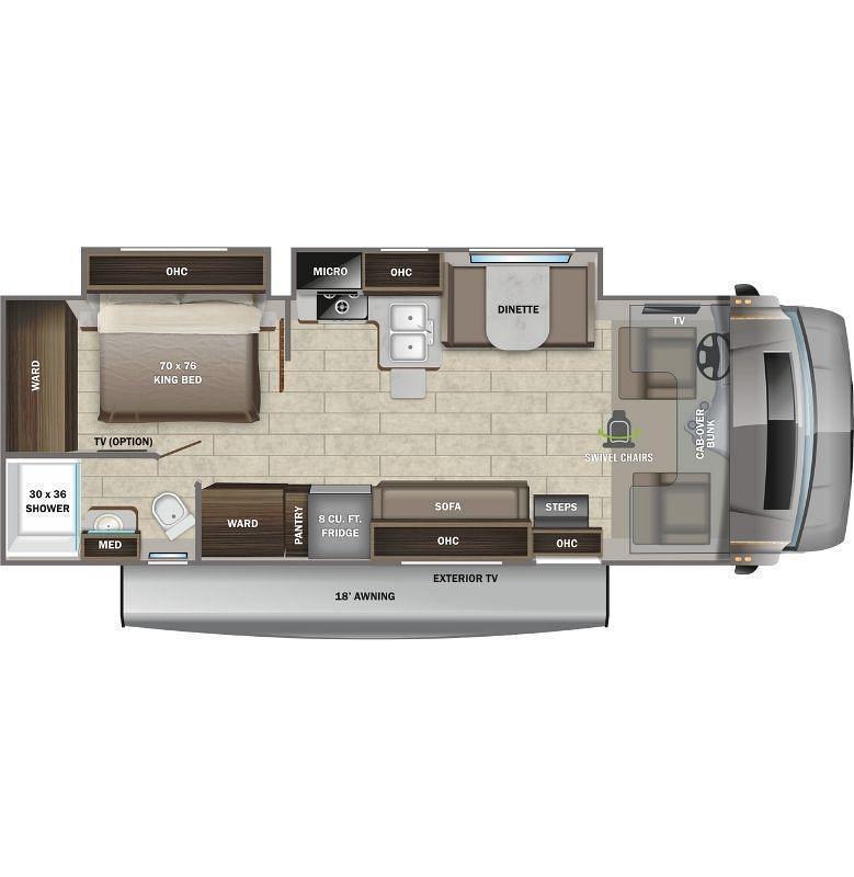 NEW 2023 ENTEGRA ODYSSEY 27 U