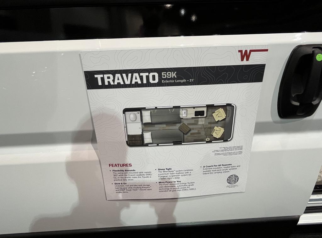 2023 WINNEBAGO TRAVATO 59 K