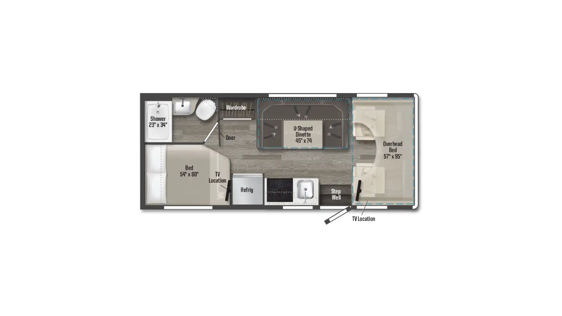 NEW 2023 WINNEBAGO MINNIE WINNIE 22 M