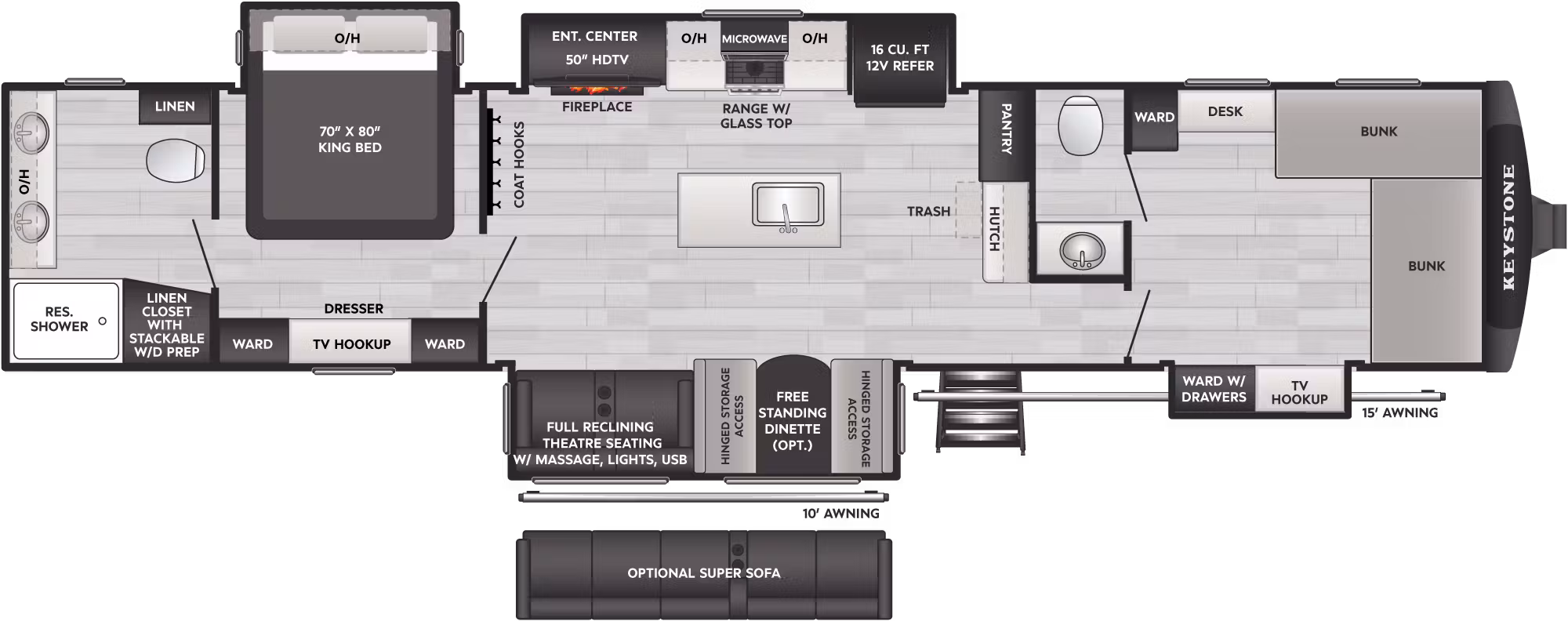 New 2026 Keystone SPRINTER 3980 FBS