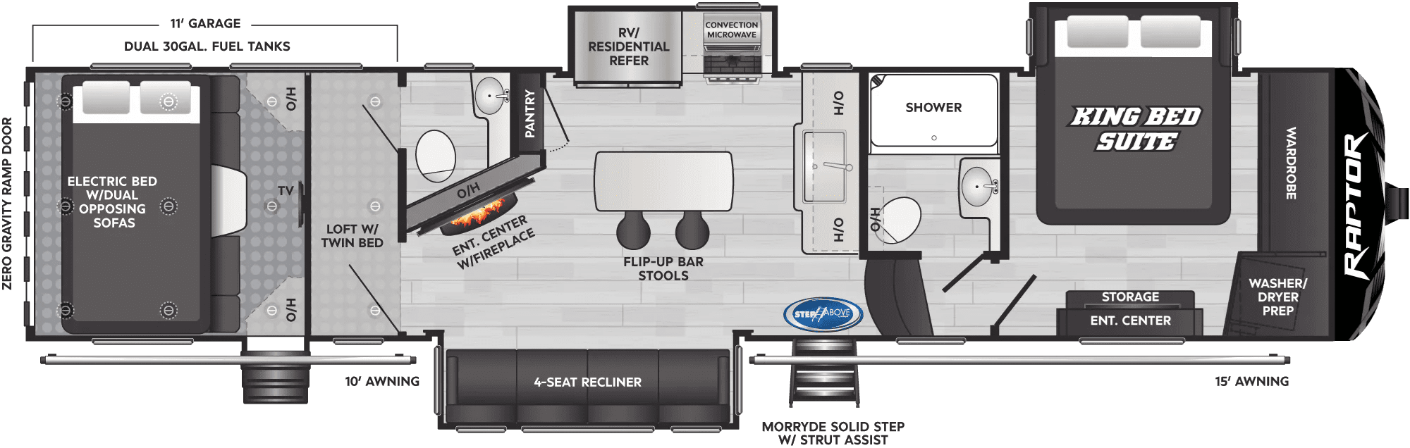 NEW 2022 KEYSTONE RAPTOR 352