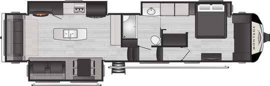 NEW 2022 KEYSTONE MONTANA 3812 MS