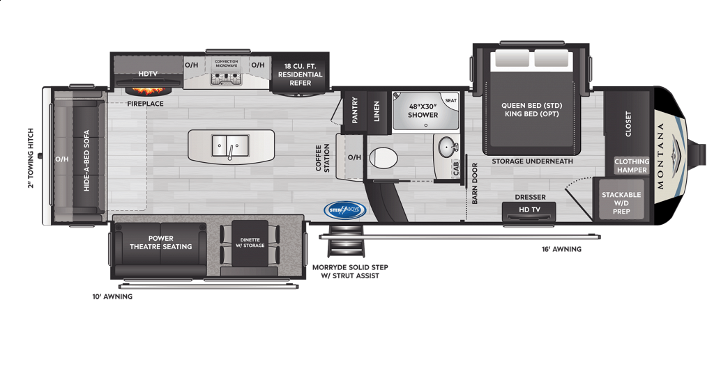 NEW 2022 KEYSTONE MONTANA 3121 RL