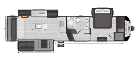 NEW 2022 KEYSTONE MONTANA 3231 CK