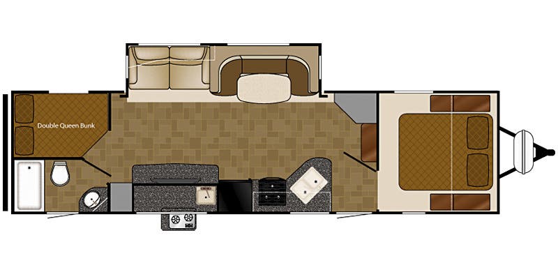 USED 2015 HEARTLAND WILDERNESS 3125BH