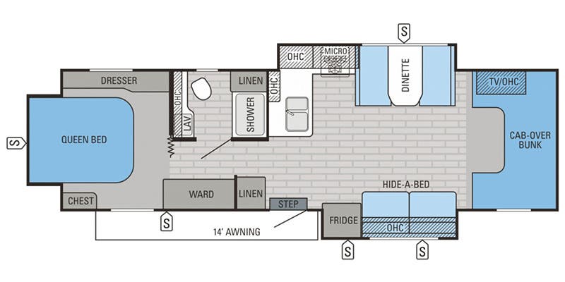 USED 2016 JAYCO GREYHAWK 29 HE