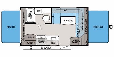 USED 2013 JAYCO JAYFEATHER X17A