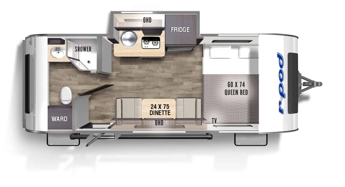 NEW 2023 FOREST RIVER R-POD 180