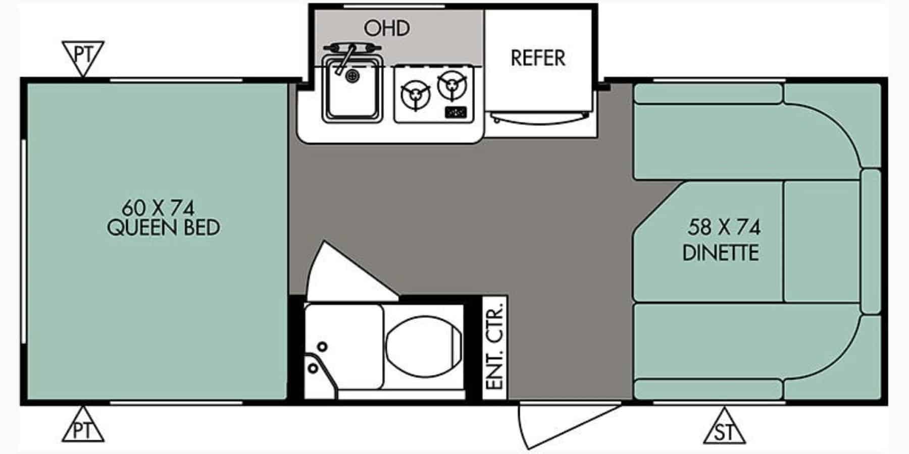 USED 2016 Forest River R-POD 178