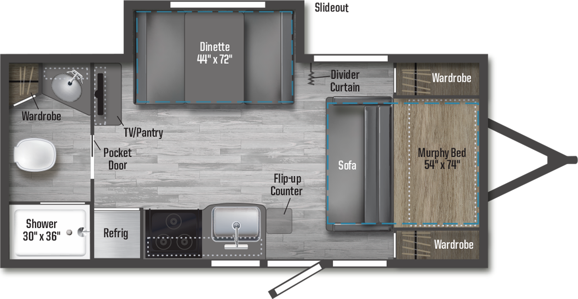 NEW 2023 Winnebago MICRO MINNIE 2108 DS