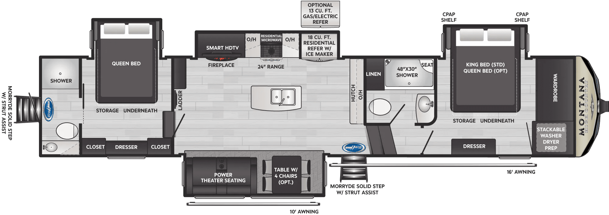 NEW 2023 Keystone MONTANA 381 TB