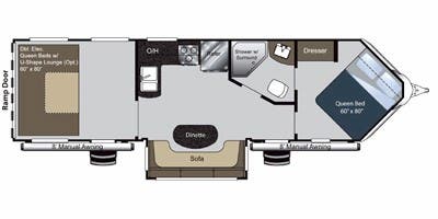 USED 2013 Keystone Rv RAPTOR 30 FS
