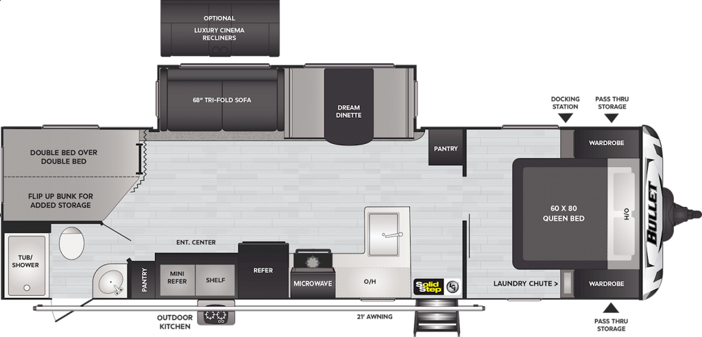 NEW 2022 KEYSTONE BULLET 290 BHS