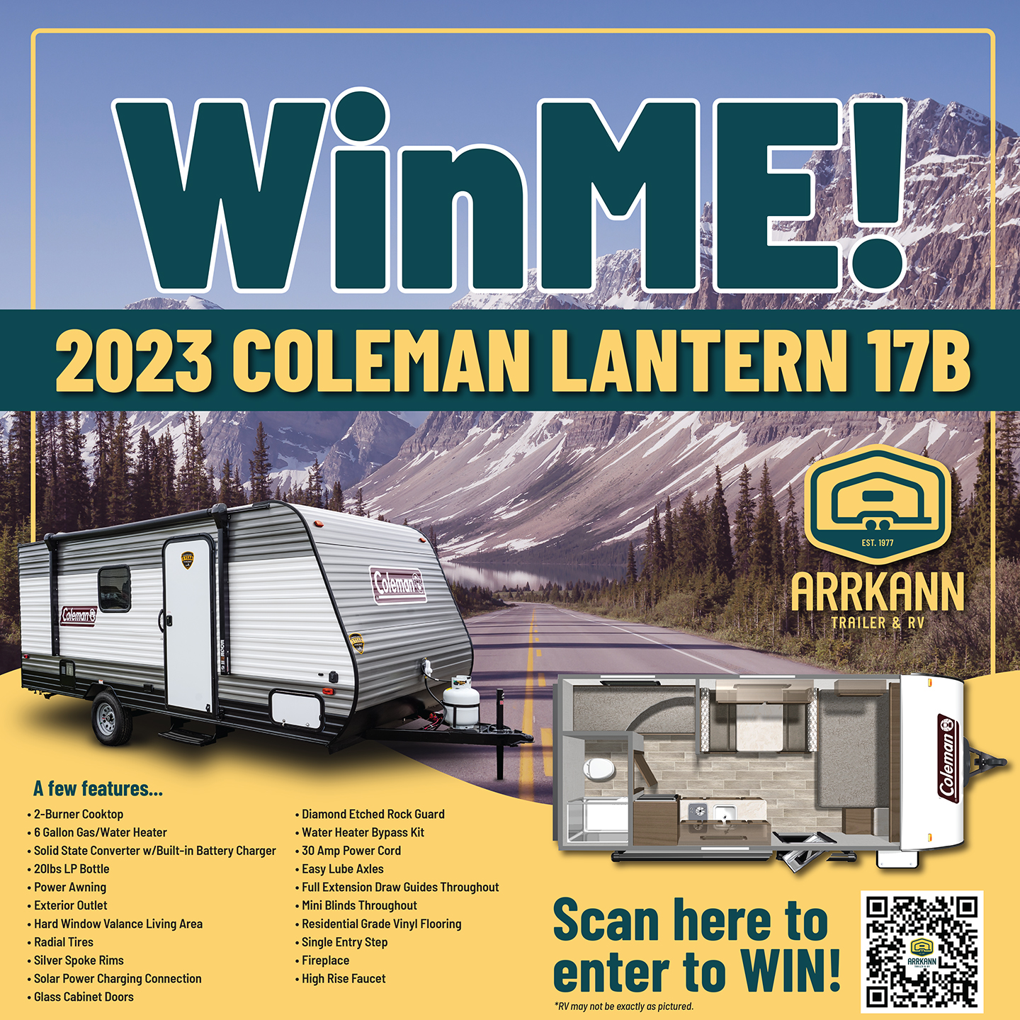 Win an RV Trailer Giveway Alberta, Canada Contests